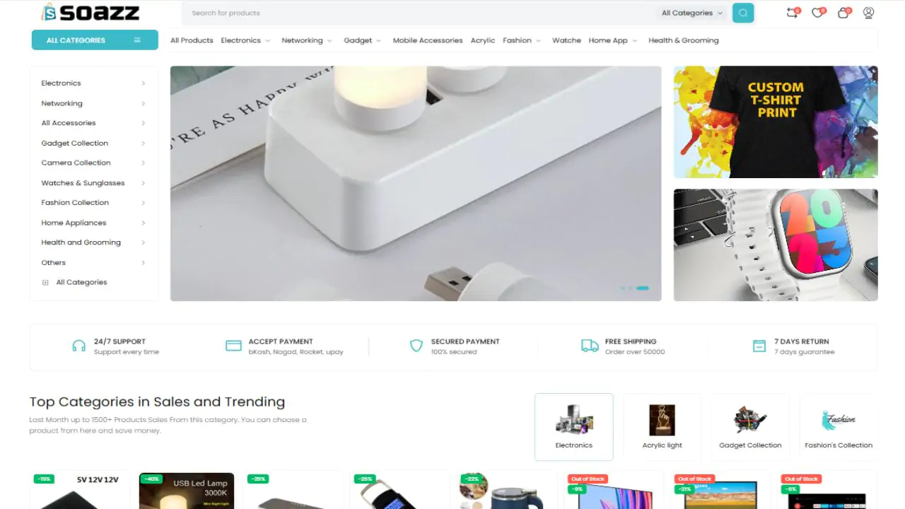 FleetCart - Modern eCommerce Marketplace
