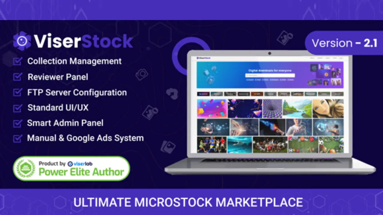 ViserStock - Ultimate Microstock Marketplace