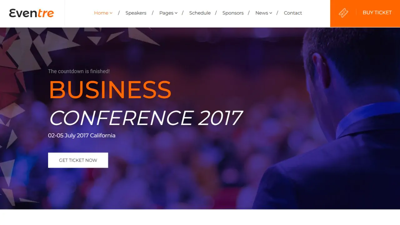 Eventre - Bootstrap Event & Conference Template
