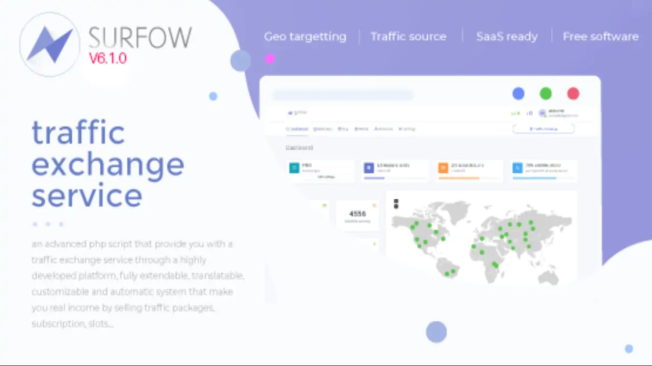 Surfow - Traffic Exchange Service System