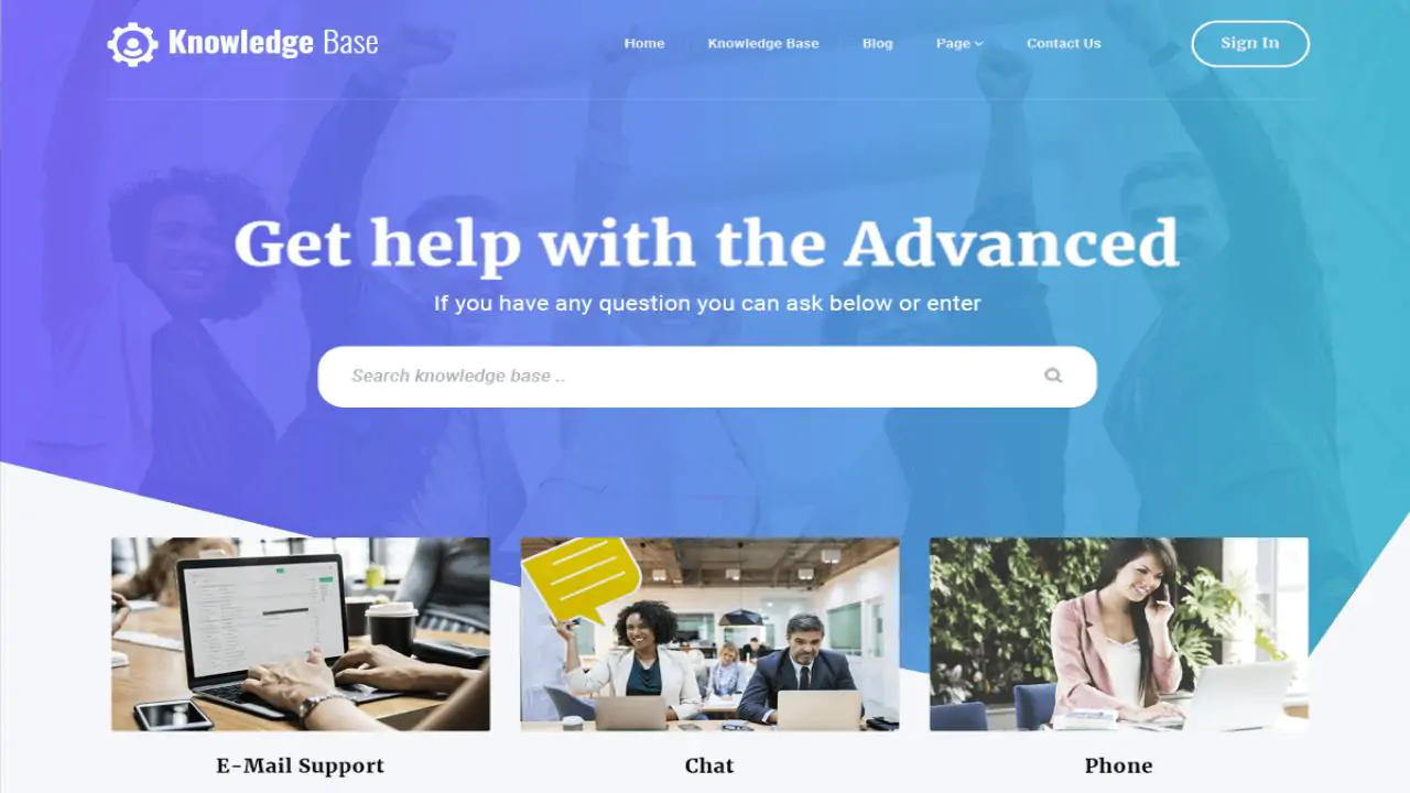 Knowledge Base | Helpdesk | Wiki | FAQ WordPress Theme